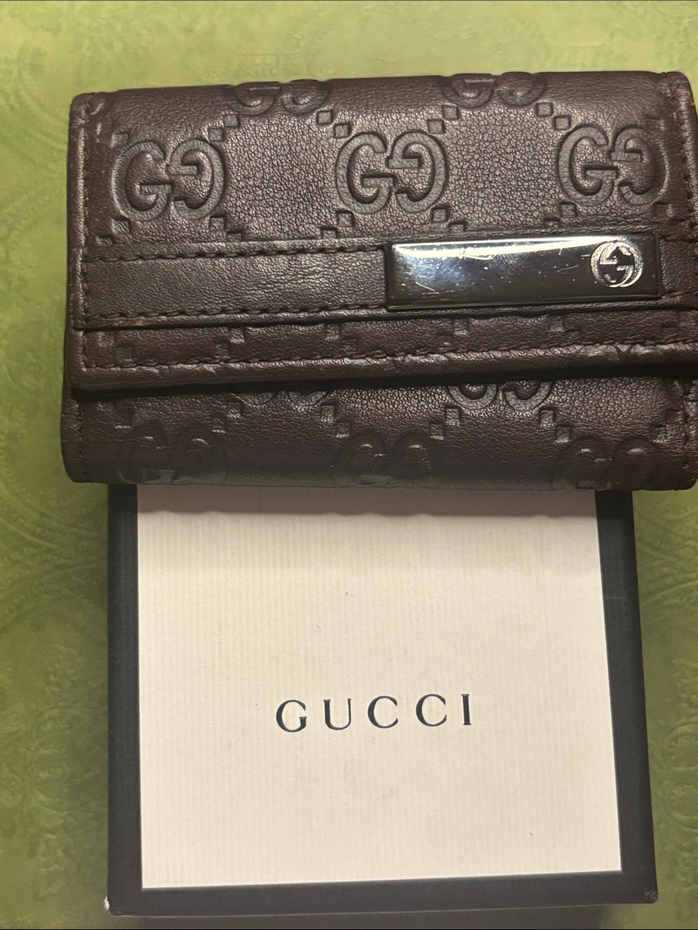 Gucci Brown Leather Key Case EUC! - Picture 10 of 12